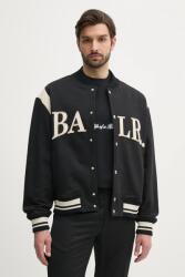 BALR BALR. pamut bomber dzseki fekete, átmeneti, oversize, B1381.1021 - fekete XXL
