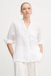 Benetton len ing fehér, relaxed, 5BMLDQ0BA - fehér L