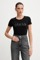 Guess t-shirt fekete, W5GI17 J1314 - fekete S