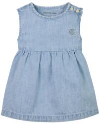 Calvin Klein Jeans ruha mini, harang alakú, IN0IN00298 - kék 80