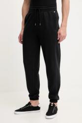 HUGO BOSS nadrág otthoni viseletre fekete, sima, 50540523 - fekete XL