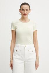 Guess t-shirt sárga, W5GI17 J1314 - sárga M