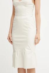 Armani Exchange szoknya bézs, midi, ceruza fazonú, XW000422 AF12807 - bézs 34