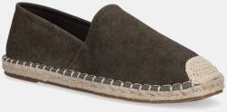 Guess espadrilles velúrból ELCHE zöld, FMJELC FAB14 - zöld Férfi 43