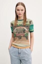 Desigual t-shirt AFRICA női, zöld, 25SWTKA5 - zöld XS