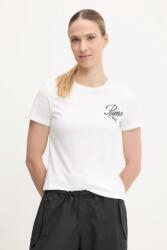PUMA pamut póló fehér, 684982 - fehér L