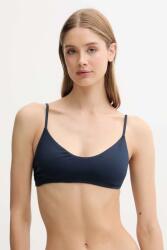 Tommy Hilfiger bikini felső sötétkék, puha kosaras, UW0UW05823 - sötétkék L