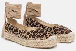 Answear Lab espadrilles velúrból barna - barna Női 36 - answear - 26 990 Ft