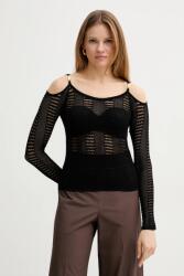 GUESS pulóver EMMA könnyű, fekete, 5GGR10 5869Z - fekete XS