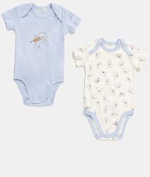 United Colors of Benetton pamut baba body 2 db 3GI70B00X - kék 62