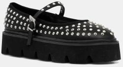Buffalo balerina Darya Mary Stud fekete, 1620035-BLK - fekete Női 39