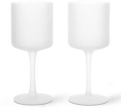 Ferm Living borospohár 2 db fehér - fehér Univerzális méret - answear - 17 990 Ft
