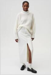 Undress Code szoknya Soft Gaze Skirt bézs, maxi, egyenes, 759 - bézs XS