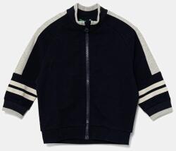 Benetton gyerek melegítőfelső pamutból sötétkék, mintás, 3BC1G503R - sötétkék 90