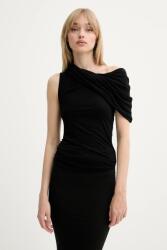 Rick Owens Lilies felső fekete, sima, LI01E4223RV - fekete 36