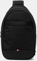 Tommy Hilfiger hátizsák fekete, kis, sima, AM0AM13572 - fekete Univerzális méret