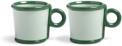 &k amsterdam bögre készlet 300 ml 2 db zöld - zöld Univerzális méret