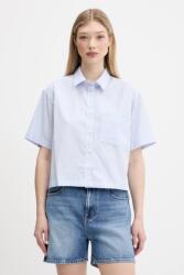 Guess Jeans pamut ing galléros, relaxed, W5GH98 WH7Q1 - kék S