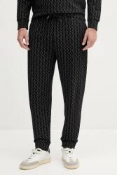 Giorgio Armani pamut melegítőnadrág fekete, mintás, XM001226 AF11847 - fekete L