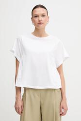 United Colors of Benetton pamut póló fehér, 3U53D109U - fehér XS