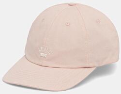 Levi's pamut baseball sapka rózsaszín, nyomott mintás, 000AG-0013 - rózsaszín Univerzális méret