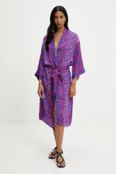 Answear Lab kimono rózsaszín, mintás, nem zárható - rózsaszín S/M