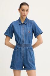 Tommy Jeans farmer kezeslábas galléros, pamut, DW0DW20371 - kék L