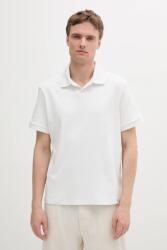 Calvin Klein Jeans pamut póló fehér, sima, LV04RB282G - fehér L
