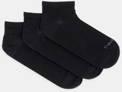 Calvin Klein zokni 3 pár fekete, 701233831 - fekete Univerzális méret