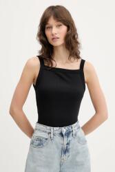 Abercrombie & Fitch top fekete, KI139-5108 - fekete M