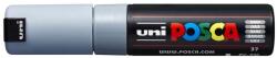 uni Dekormarker 4, 5-5, 5mm, Uni Posca PC-7M szürke (2UPC7MSZ) - tonerpiac