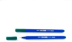 Nebulo Rostirón, tűfilc 0, 4mm, háromszög test Nebulo 722-B, zöld (FL/TF-722-B-GREEN) - tonerpiac