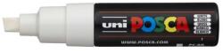 uni Dekormarker 8mm, Uni Posca PC-8K fehér (2UPC8KFEH) - tonerpiac