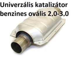 Univerzális katalizátor benzines ovális 2, 0-3, 0
