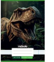 Nebulo Nebulo: T-Rex mintás 4. osztályos vonalas füzet A/5 21-32 (VO4-2-VM-A5-22346322) - jatekshop
