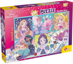 Lisciani Disney Hercegnők - Mangás varázslat 2 az 1-ben 250db-os puzzle és színező 50x35cm - Lisciani (109722)