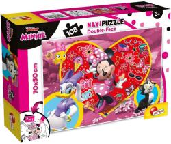 Lisciani Minnie egér 2 az 1-ben 108db-os puzzle és színező 70x50cm - Lisciani (74198) - jatekshop