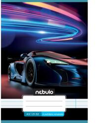 Nebulo Nebulo: Neon autó mintás 4. osztályos vonalas füzet A/5 21-32 (VO4-1-VM-A5-12346264) - jatekshop