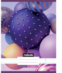 Nebulo Nebulo: Színes gömbök vonalas füzet 81-32 A/4 (VO-LD-A4-12347292) - jatekshop