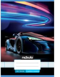 Nebulo Nebulo: Tűzött 2. osztályos vonalas füzet A5-ös 16-32 Vagány mintás - Autós (VO2-VM-A5-12346097) - jatekshop