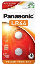Panasonic MICRO ALKÁLI GOMBELEM LR44 LR-44EL/2B (LR-44EL/2B) - mi-one