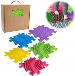 MUFFIK Szenzoros Szőnyeg 3D Ortopéd Puzzle 5 Db-os (8594201040030)