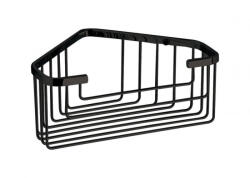 SAPHO Smart sarokpolc 20x15, 1 cm, matt fekete 2483-14 (2483-14)
