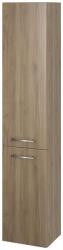 Cersanit Cersanit, Lara, dulap coloana cu doua usi, 150 cm, nuc (S926-008-DSM) | Cersanit Dulap inalt suspendat Cersanit Lara nuc 150x30 cm (S926-008-DSM) | Cersanit Dulap baie suspendat Cersanit Lara, 2 usi,