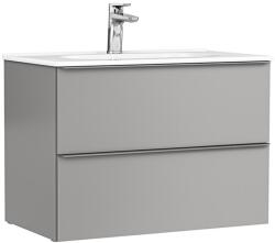 Gala Set dulap baza suspendat Gala Shona gri 2 sertare cu lavoar Klea 80 cm (7896331)
