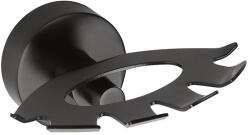 Bemeta Dark falra rögzíthető fogkefetaró fekete XR901B (XR901B)
