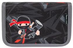 Belmil Tolltartó, klapnis, cipzáras, BELMIL "Ninja", fekete, nindzsa (BL33572142F) - officesprint