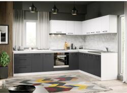  Lorand szürke-fehér konyhabútor - 26 - 301, 6/211, 6 cm