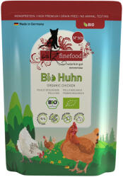 Catz Finefood 24x85g catz finefood bio No. 503 bio csirke nedves macskaeledel