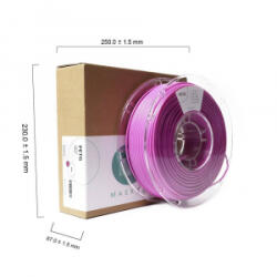 Maertz PETG nyomtatószál 2.85mm, 1kg rózsaszín (PMMA-1011-016) (PMMA-1011-016)